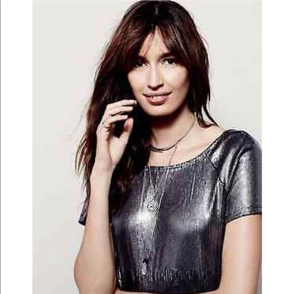 ✨HP✨FP Ombre Sequins Gunmetal Gray Dress✨ - Picture 8 of 11